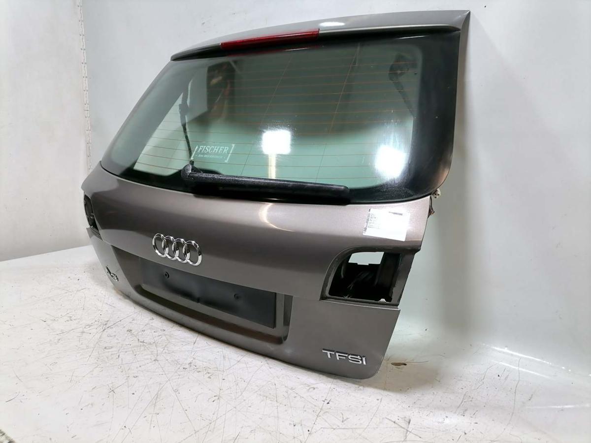 Audi A3 8P original Heckklappe mit Scheibe LY1P Dakotagrau Sportback BJ12